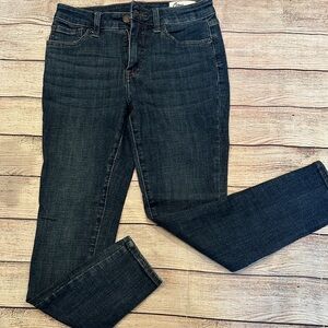 Cosmic Blue Love Classic Dark Blue 27 Petite Women's Skinny Jeans